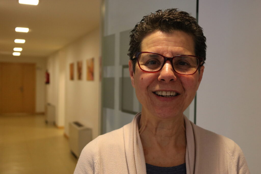 Alt: Vicki Bernadet, propera filla predilecta de Sant Cugat