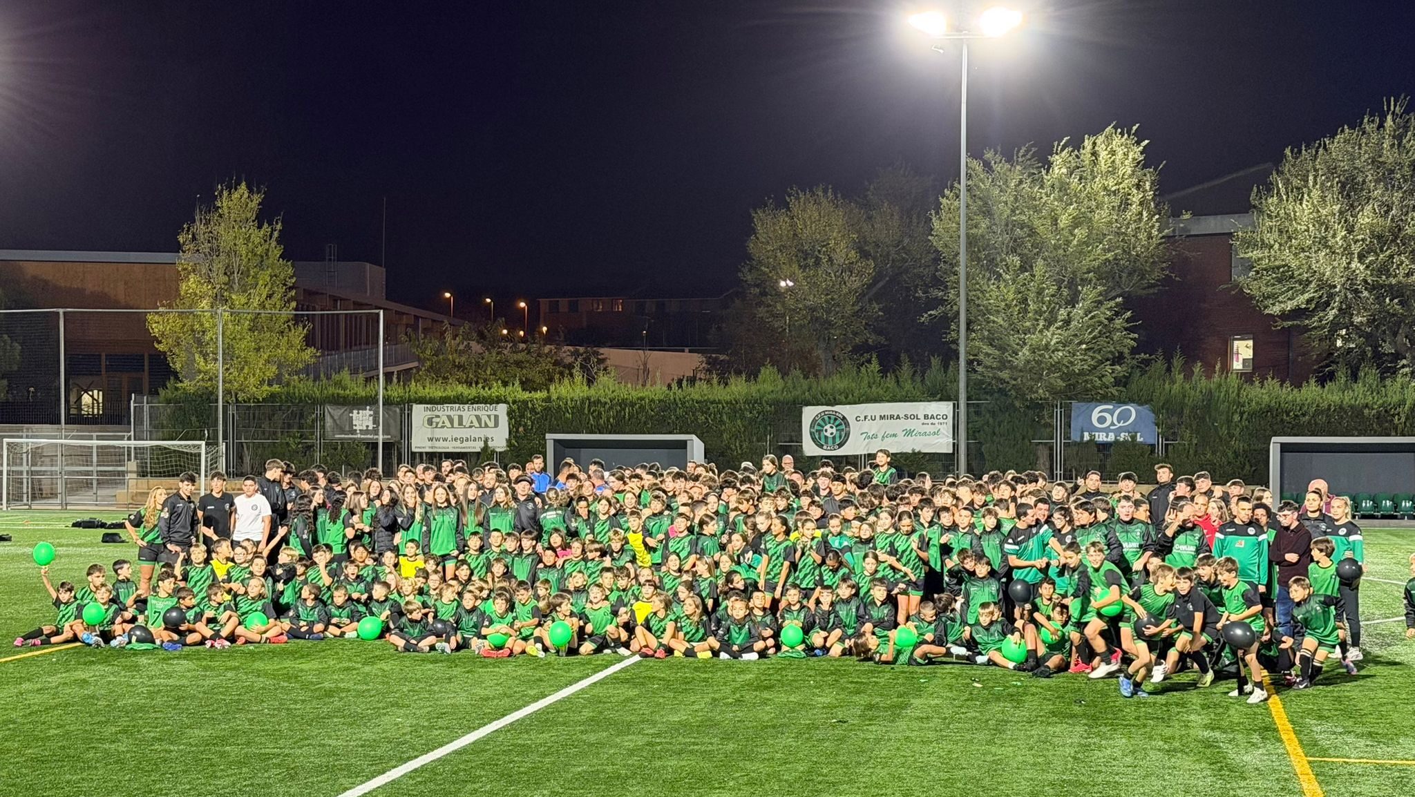 El Mira-sol Baco consolida l'aposta pel futbol inclusiu amb dos equips