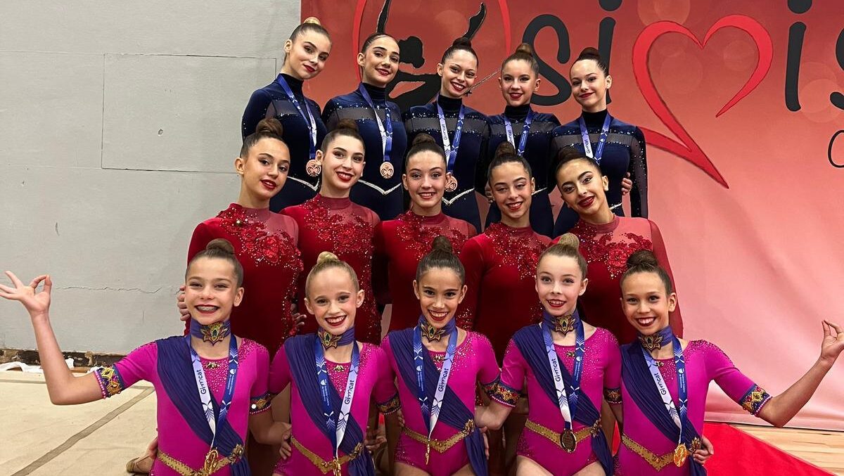 El Gimnàstica Sant Cugat domina el Campionat de Catalunya Absolut