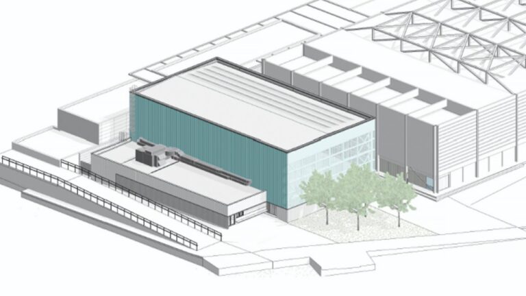 Acte de col·locació de la primera pedra del pavelló d'entrenament esportiu a la Guinardera - Imatge destacada
