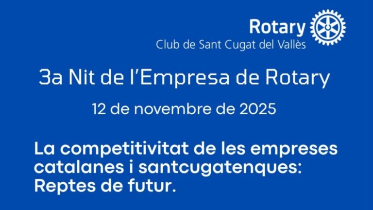 3a Nit de l'Empresa Rotary Club Sant Cugat - Imatge destacada