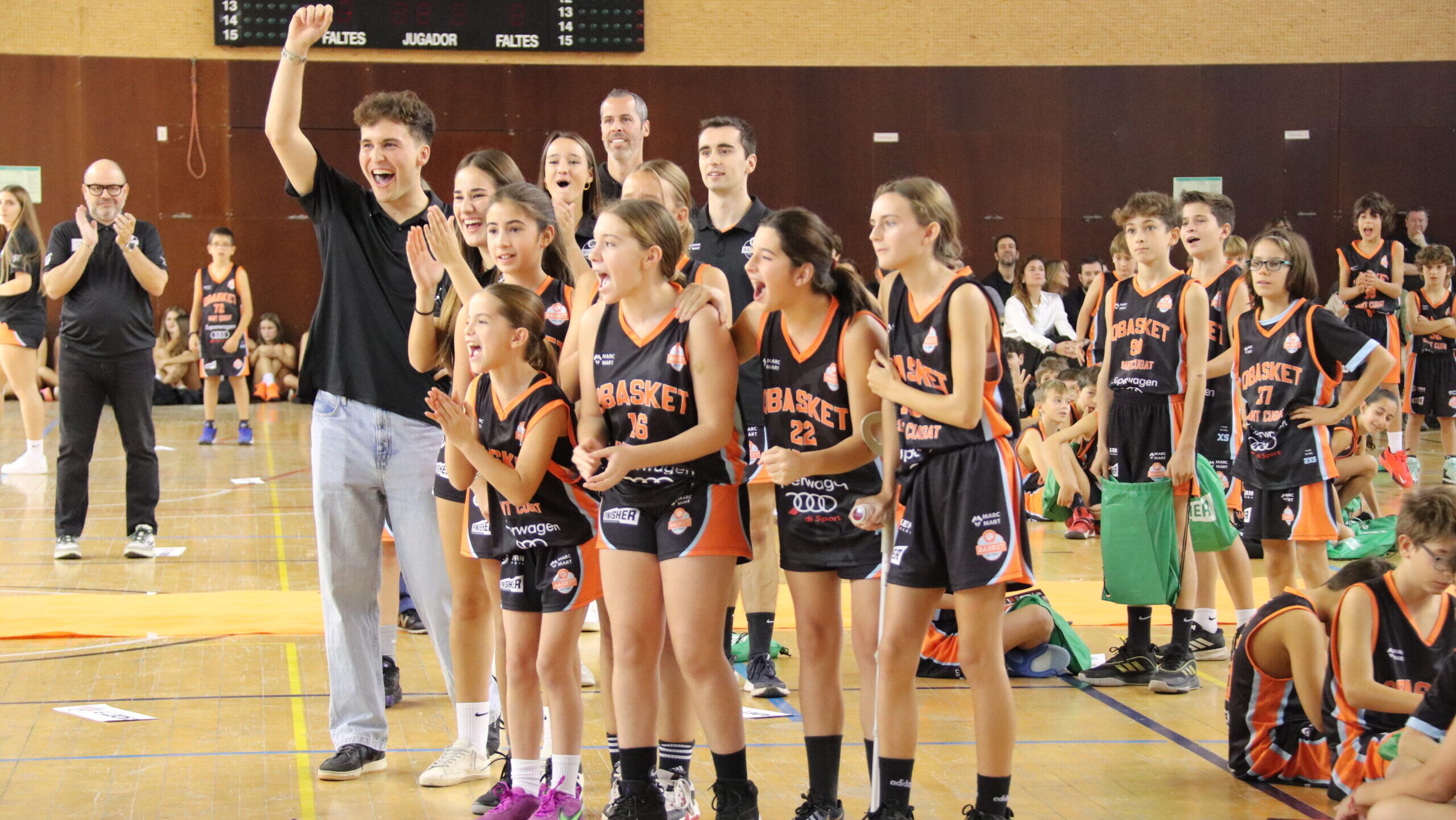 La família del Qbasket Sant Cugat presenta més d'una trentena d'equips