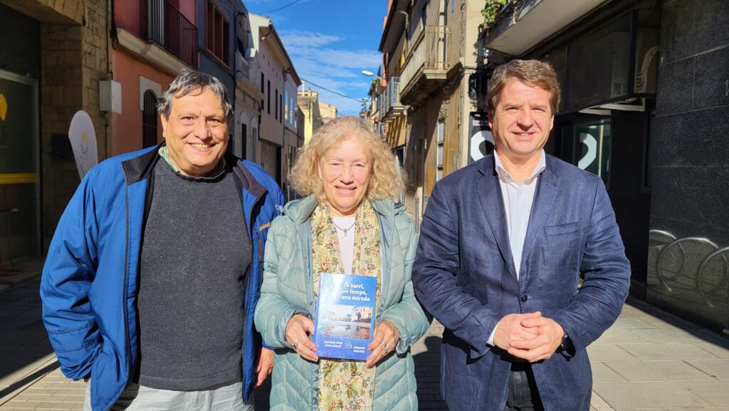 D'esquerra a dreta: Vicenç San Francisco, Esmeralda Pierulivo i Pere Soler