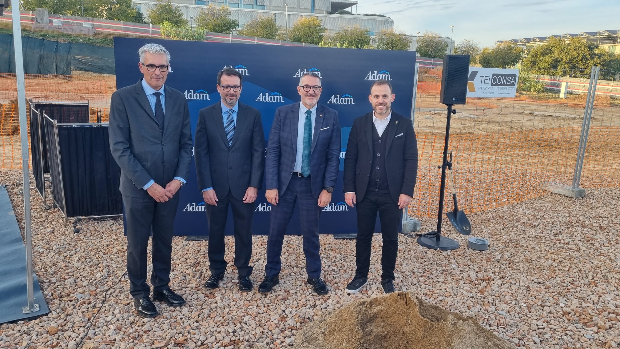 Primera pedra a un macro centre de dades al Parc de l'Alba