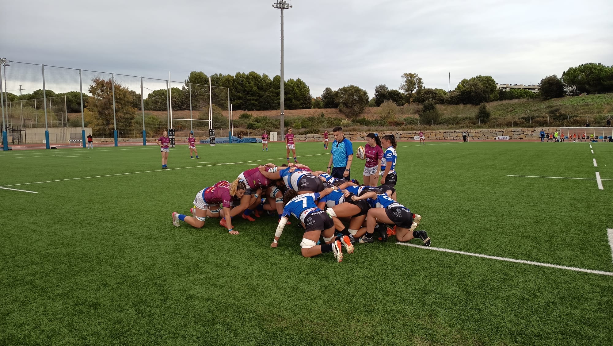 El Rugby Sant Cugat femení continua sense trobar la regularitat