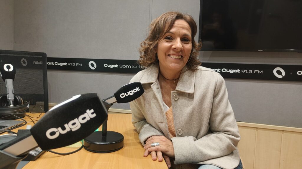 Eva Miró, orientadora, psicopedagoga i coordinadora pedagògica de l'institut Joaquima Pla i Farreras  