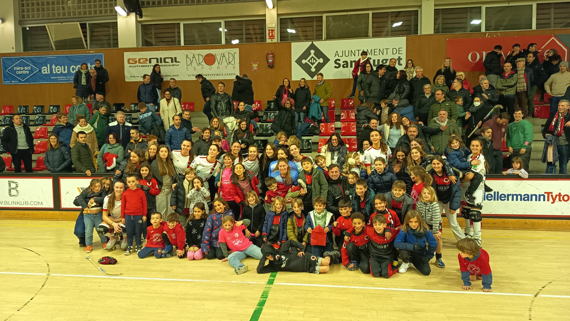 Victòria històrica europea del Patí Hoquei Sant Cugat al Pav 2
