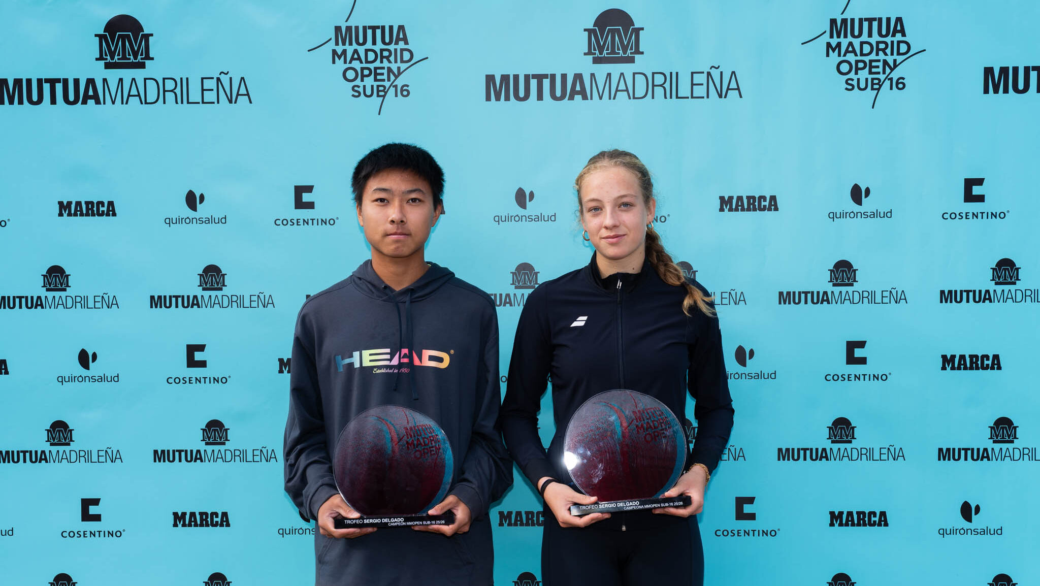 Jinhong Yang i Judith Pla dominen el Mutua Madrid Open a Valldoreix de tenis