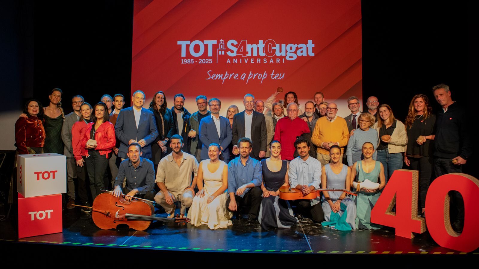 El TOT Sant Cugat posa en valor els mitjans de proximitat en la celebració dels seus 40 anys