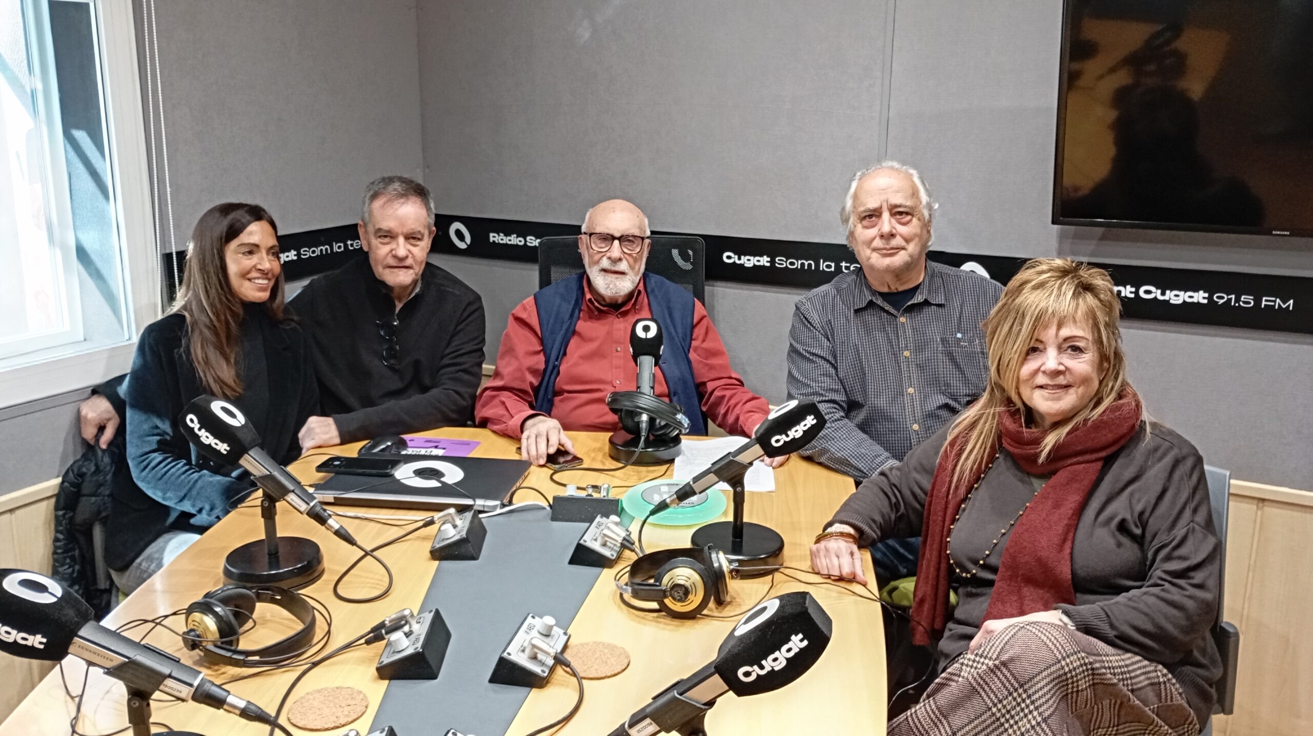 La companyia Fila Zero i el santcugatenc Joan-Pau Chaves, al Molta Comèdia