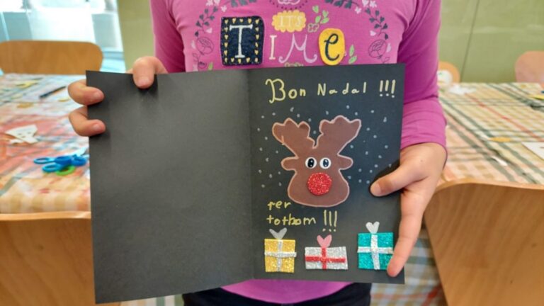 Taller familiar: 'Fem una postal de Nadal' - Imatge destacada