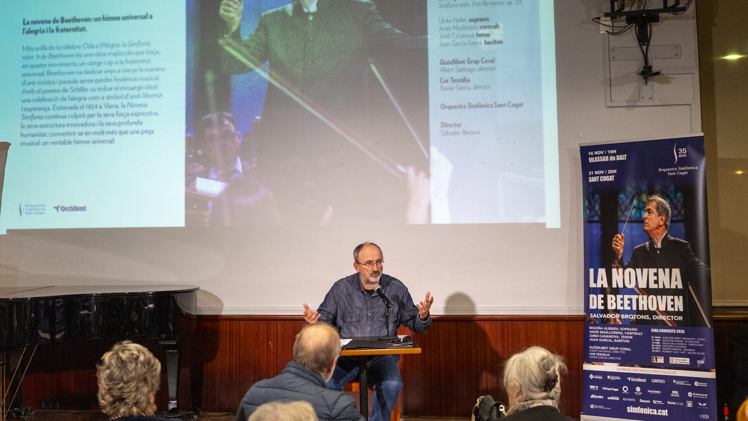 Escolta el ‘Parlem de… La Novena de Beethoven’ a càrrec de David Puertas, divulgador musical