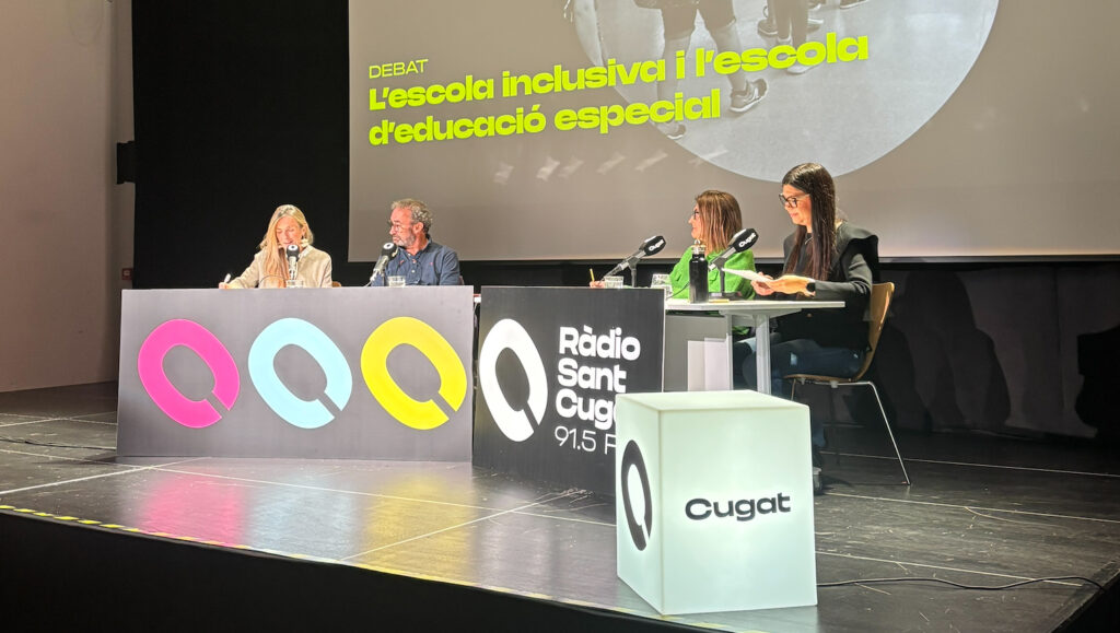 Alt: 'Una escola per a tothom, un projecte per a cadascú': l'escola inclusiva i la d'educació especial a debat