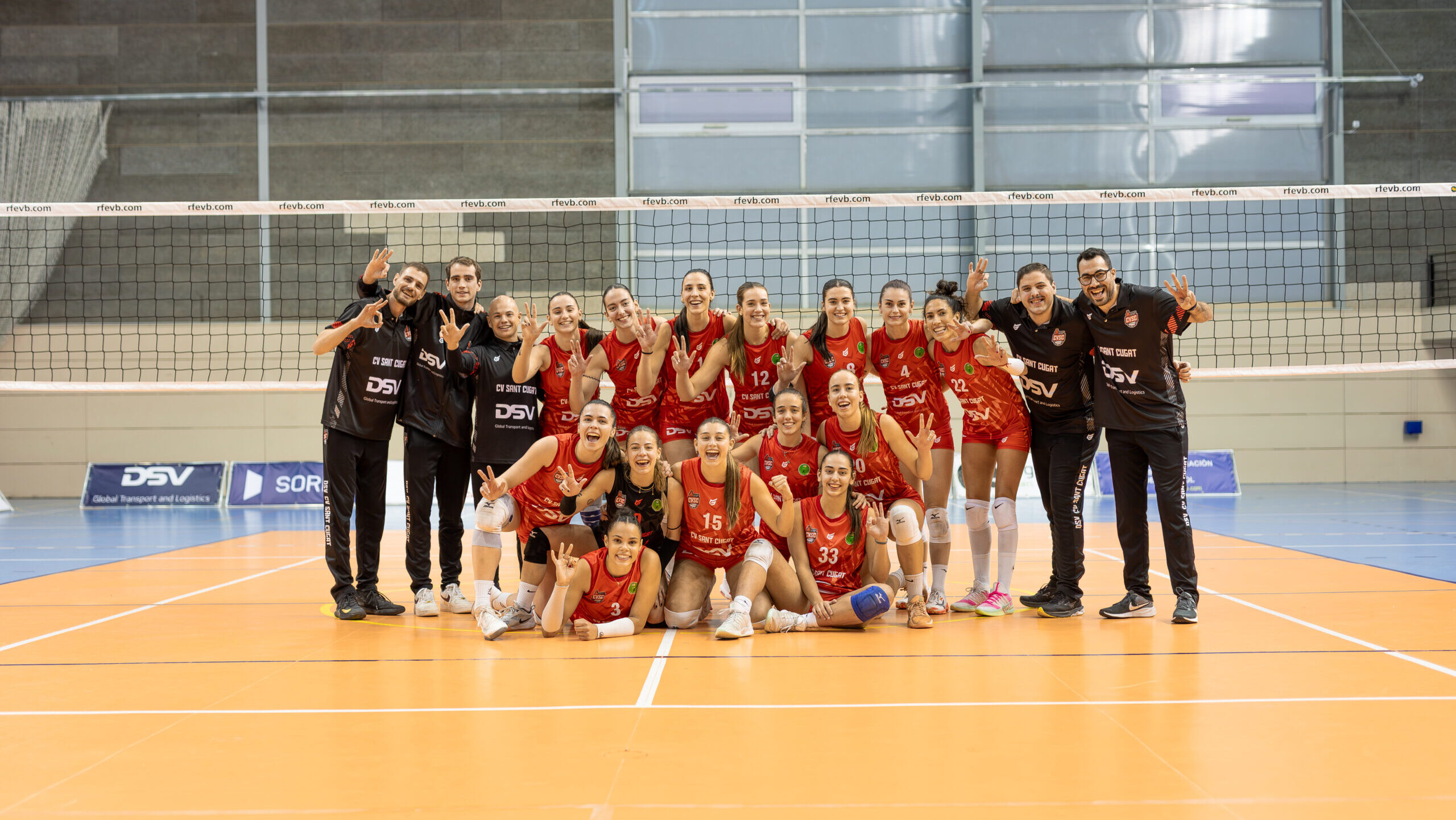 El DSV Volei Sant Cugat: una primera volta històrica