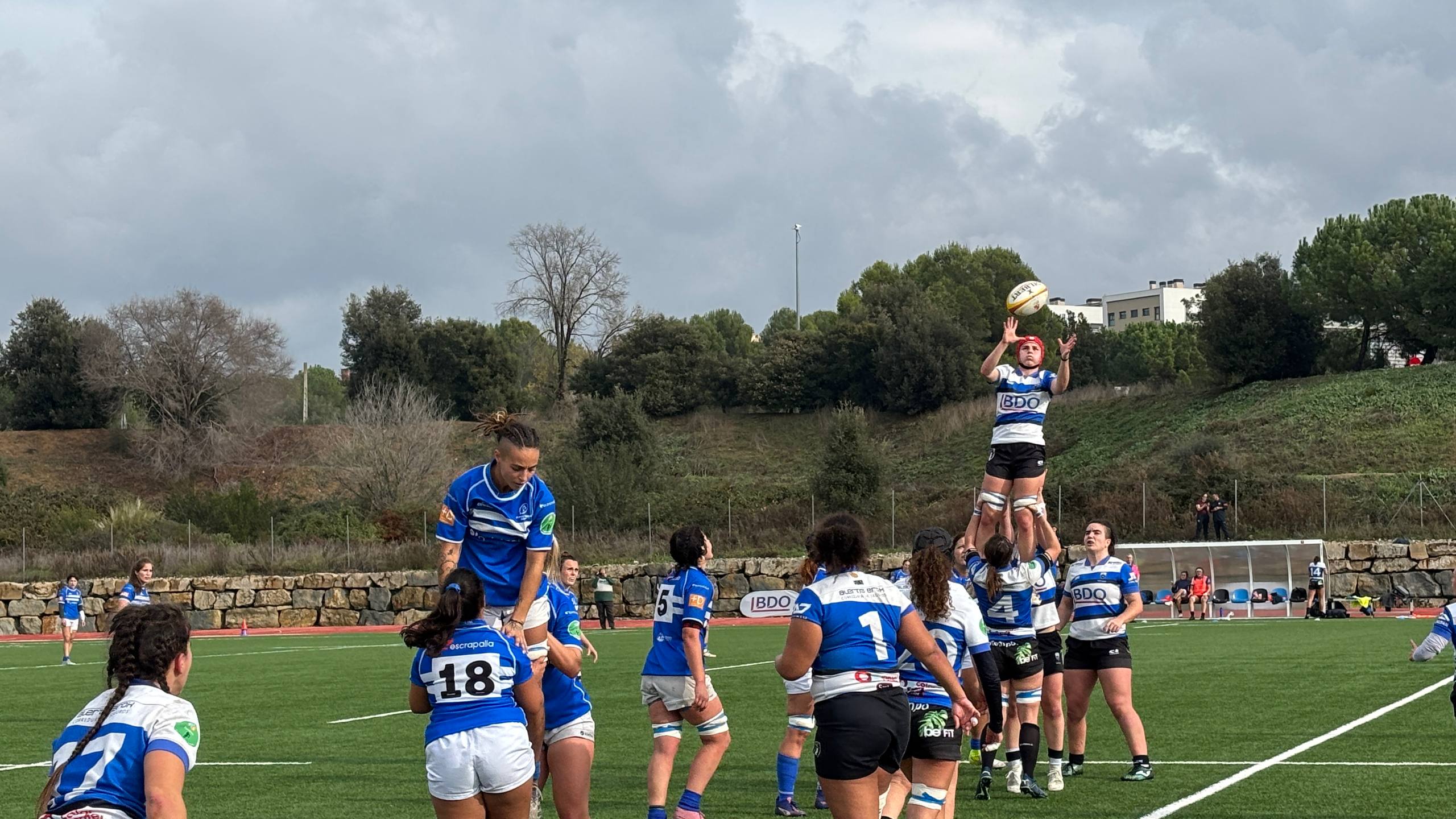 Glopada d'oxigen abans de l'aturada nadalenca per al Rugby Sant Cugat