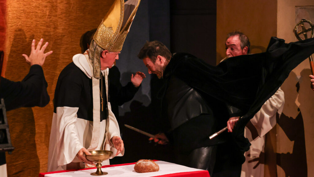 Un moment de la funció de 'Pedra i Sang'