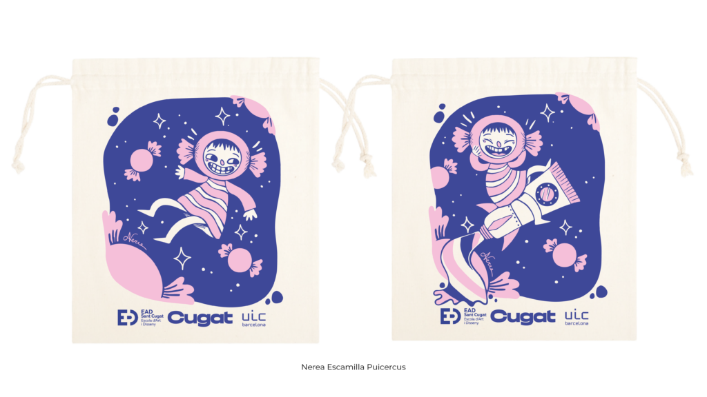 Disseny finalista de la bossa dels caramels de Reis