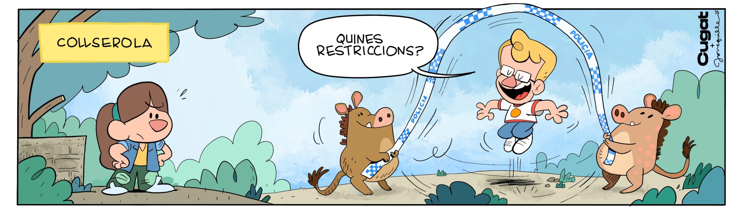 Tireta comica - Pesta porcina