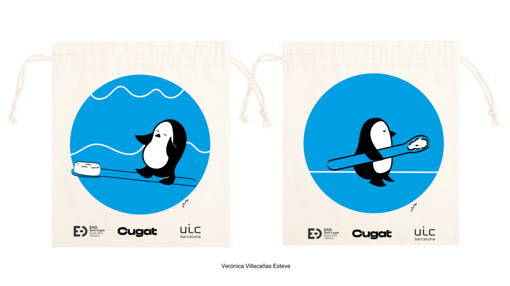 Disseny finalista de la bossa dels caramels de Reis