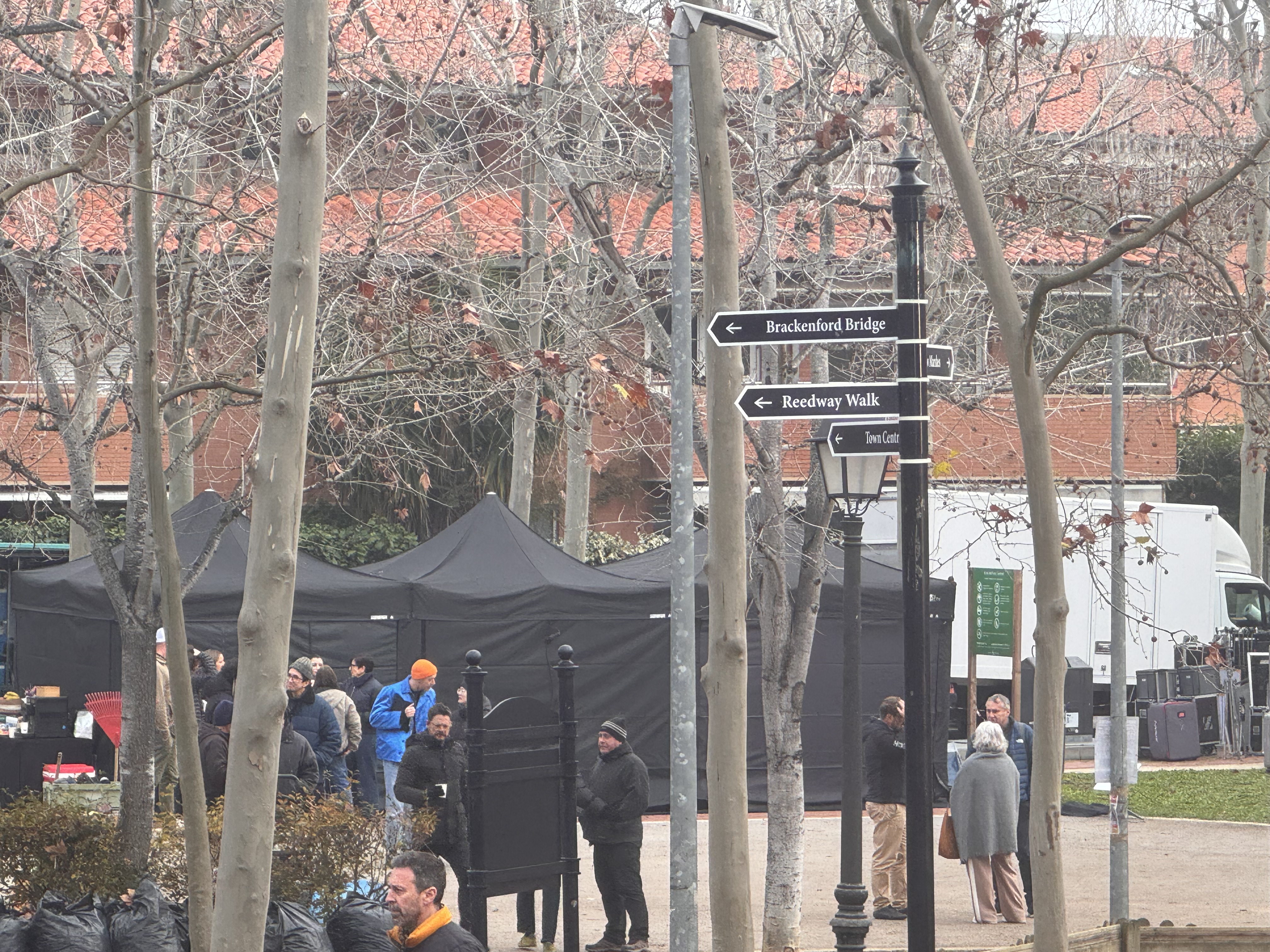 Converteixen el Parc Central en un parc americà per gravar un anunci