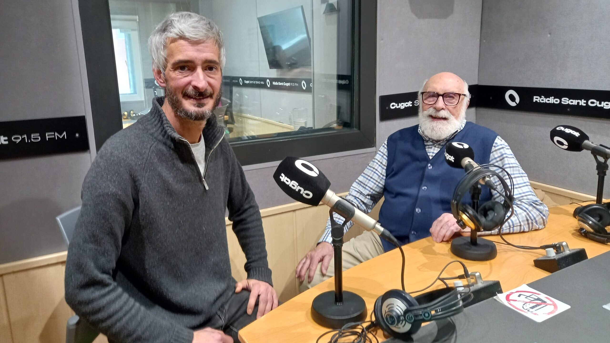 Pol López, protagonista de 'La Mà' i Guillem Jubany de 'Jazz en viu', al Molta Comèdia