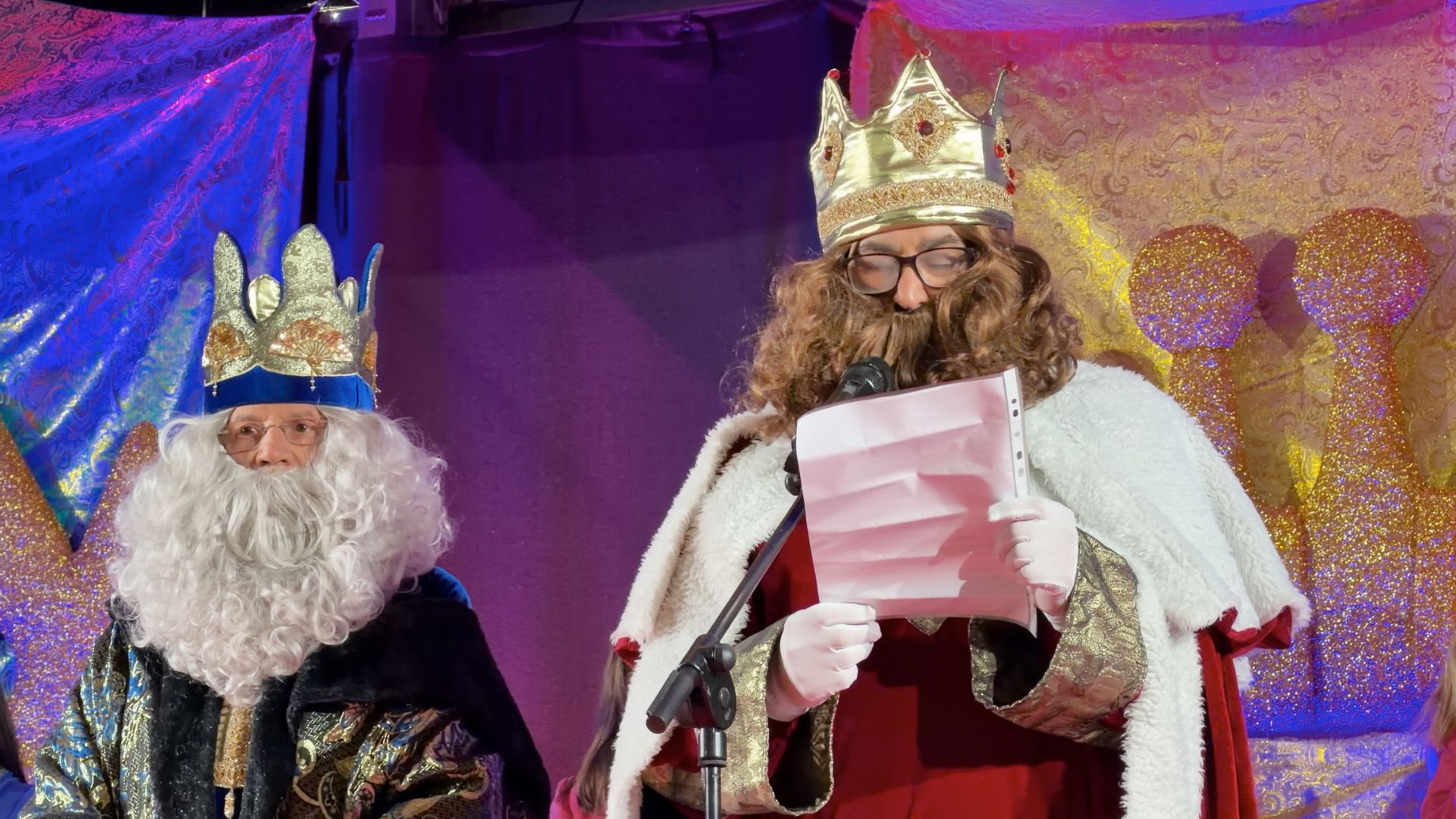 El Rei Gaspar s'explica per la polèmica del discurs a Valldoreix: 