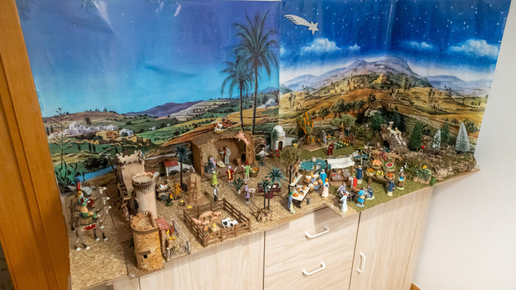 Pessebre d'Èric Rodríguez i Tribó, guanyador de la categoria infantil/juvenil