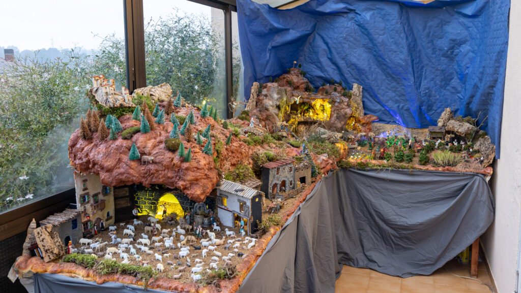 Pessebre de Sergi Sànchez i Dueñas, guanyador de la categoria Popular