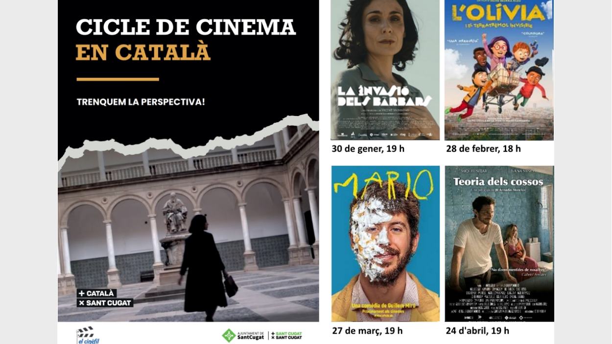 1r Cicle de Cinema en Català de Sant Cugat - Imatge destacada