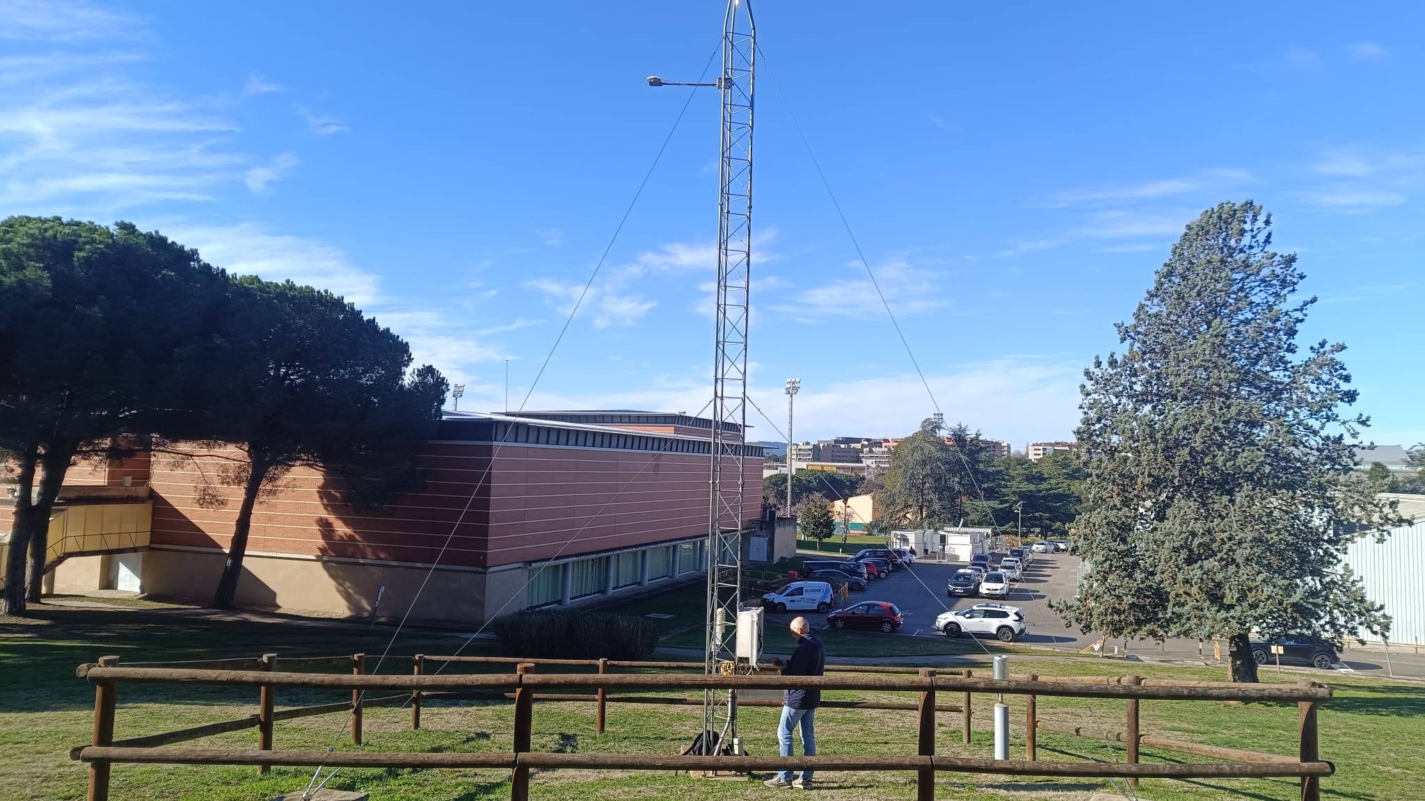 L’estació que mesura el temps a Sant Cugat