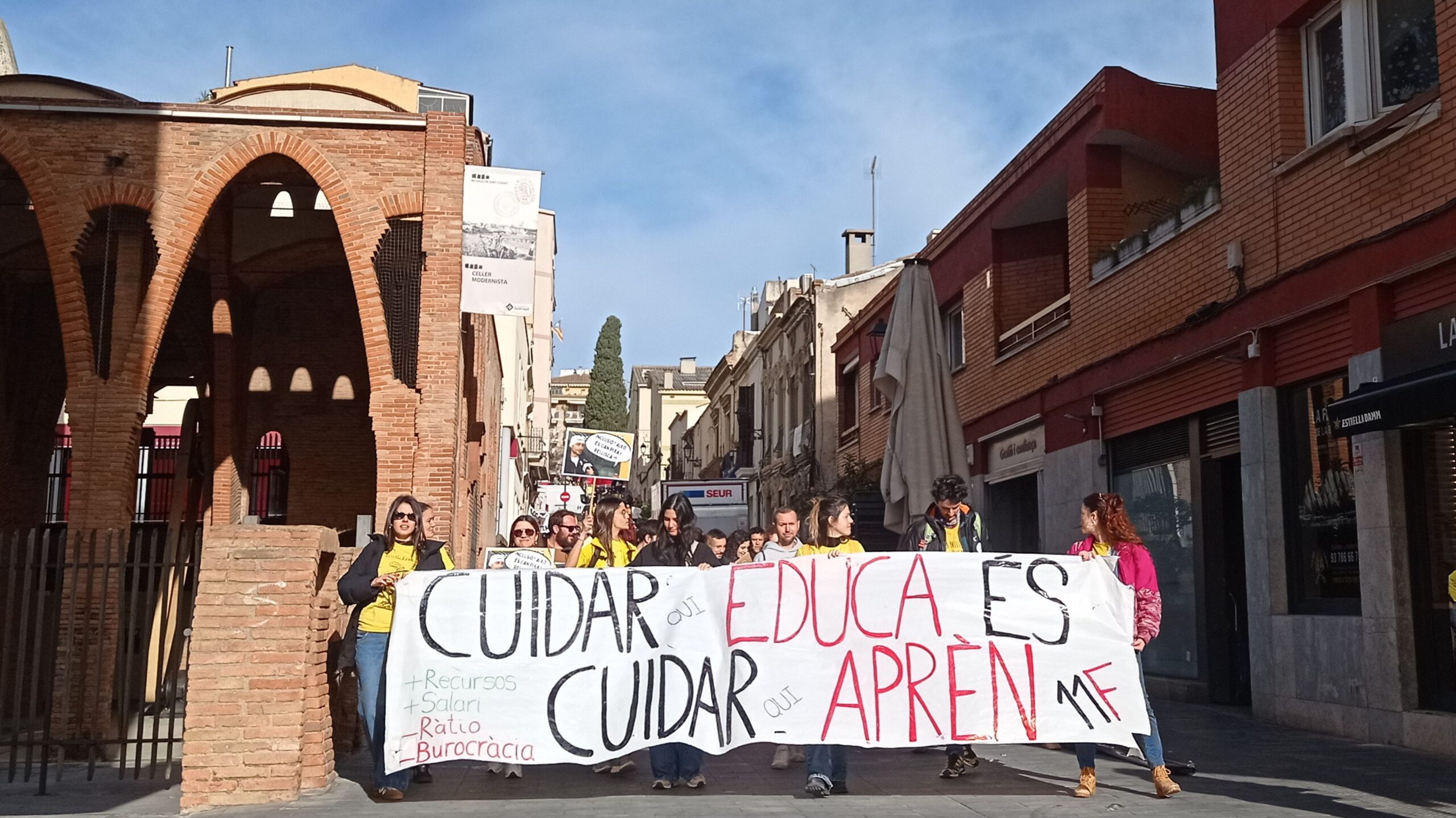 Vaga del sector educatiu: 