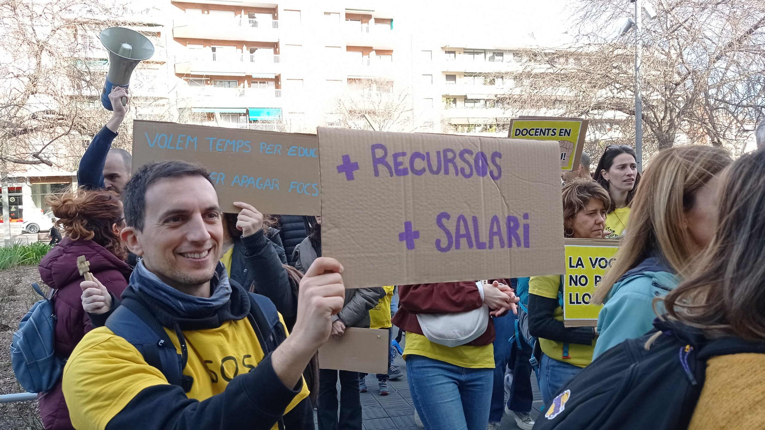 USTEC manté la vaga de docents del 8 de setembre i insta Educació a negociar per evitar futures aturades