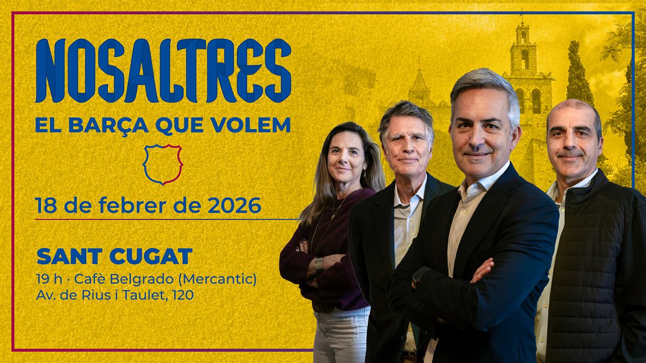 Víctor Font visitarà Sant Cugat el dimecres 18 de febrer