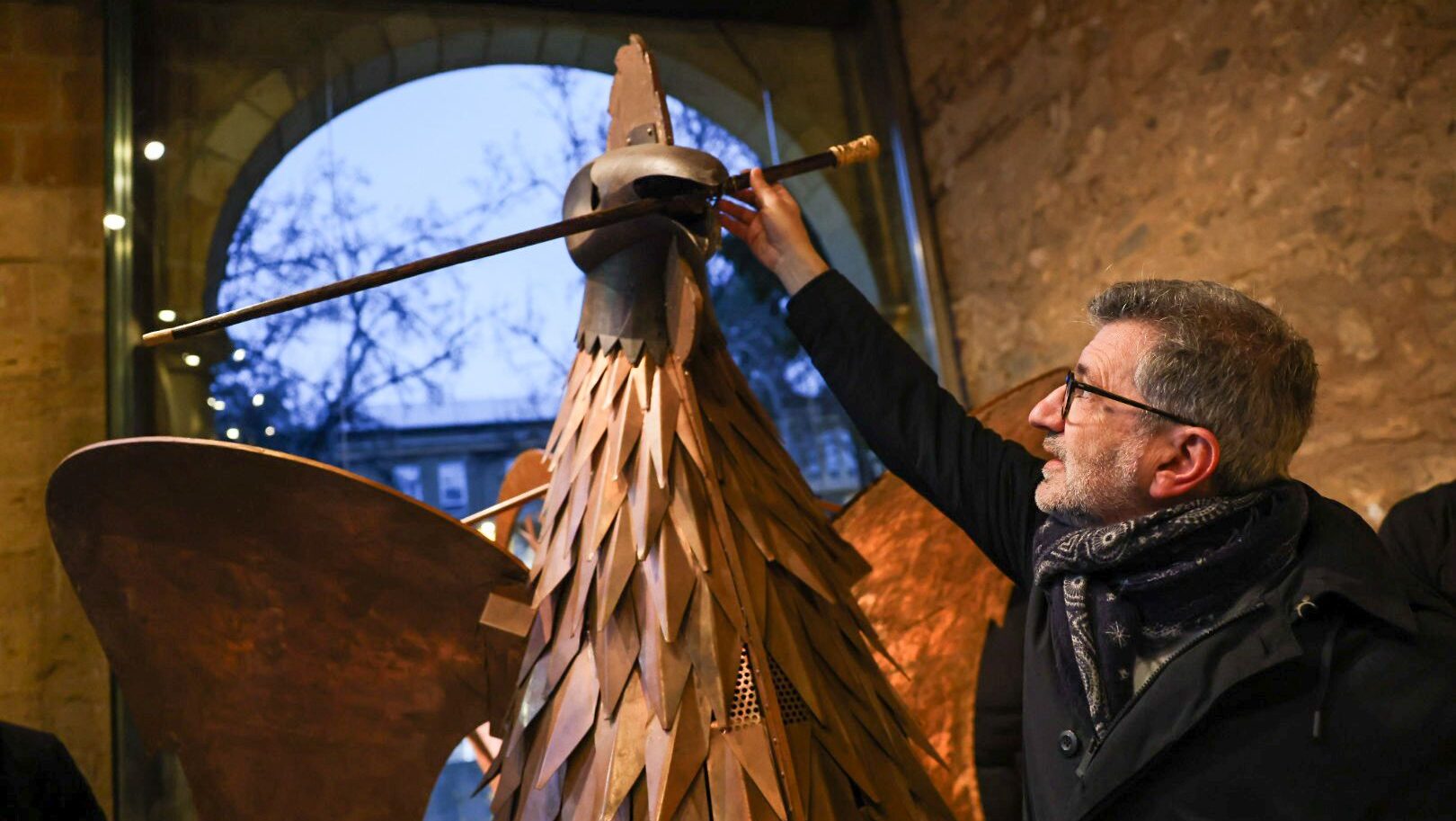 FOTOS | El Gall de Carnaval pren el poder a cobert i en petit comitè