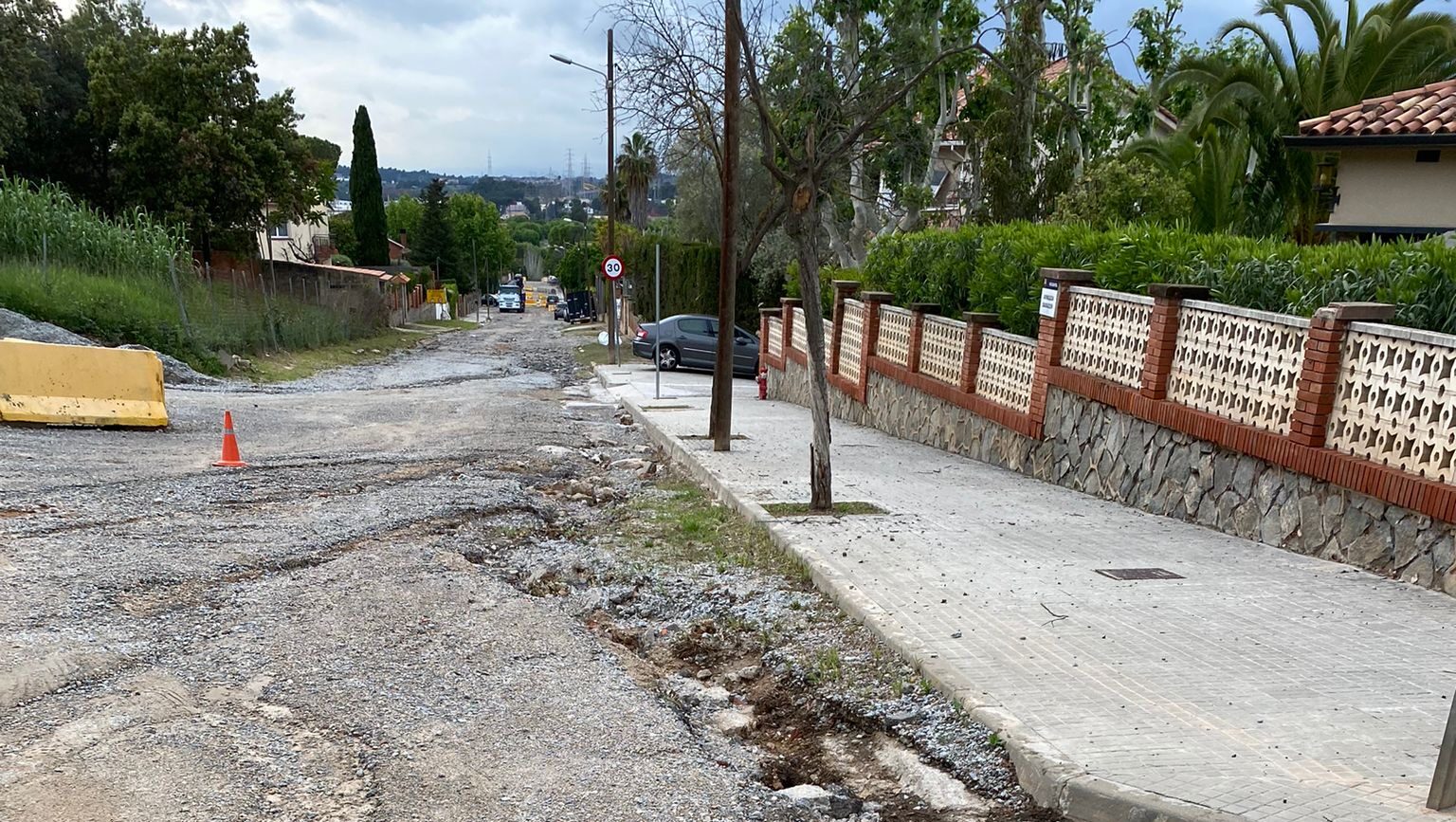 Valldoreix aprova encarregar a Sant Cugat la gestió de les obres d'urbanització de Baixador