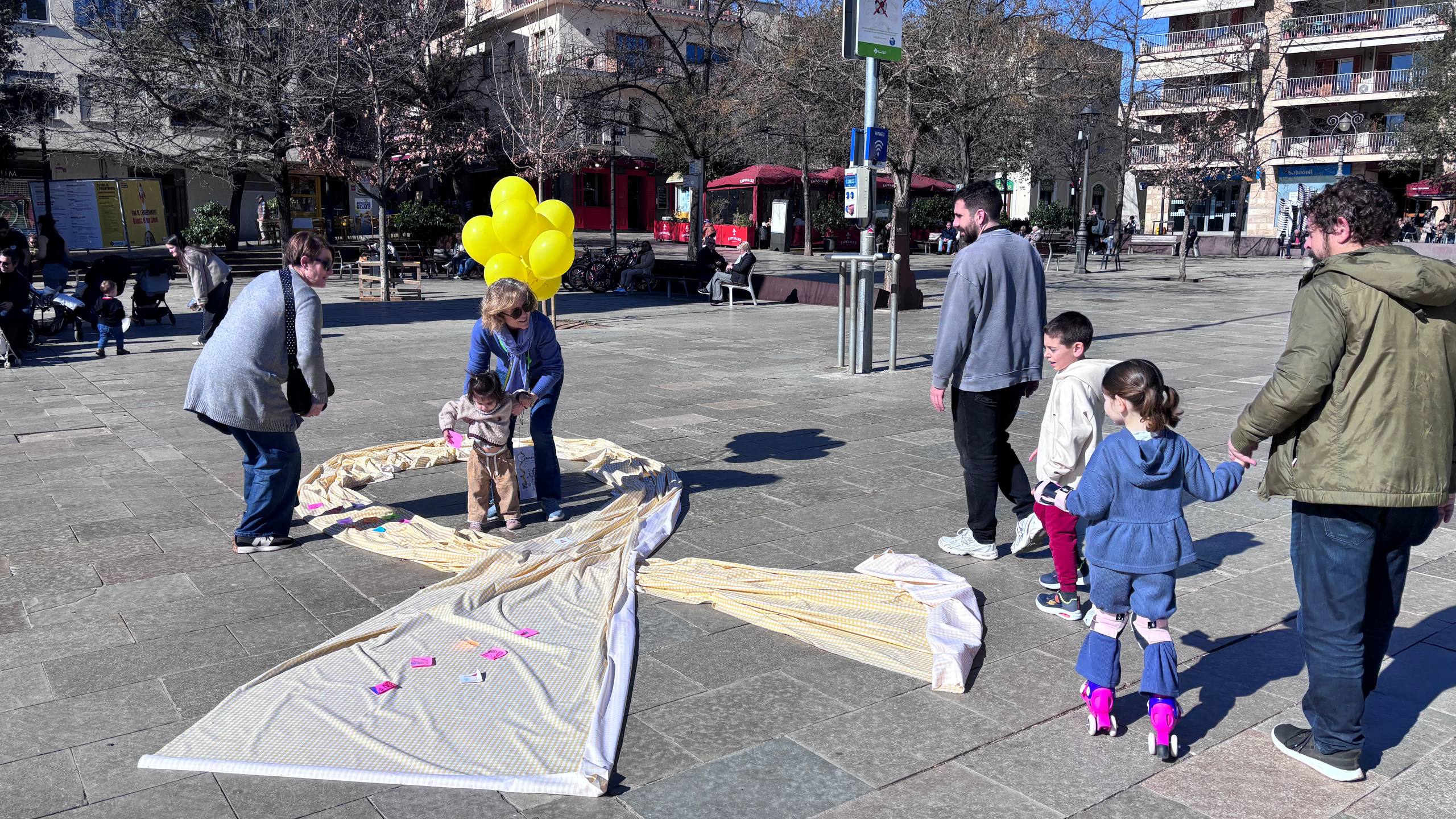 FOTOS | Sant Cugat clama per l'esperança contra el càncer infantil