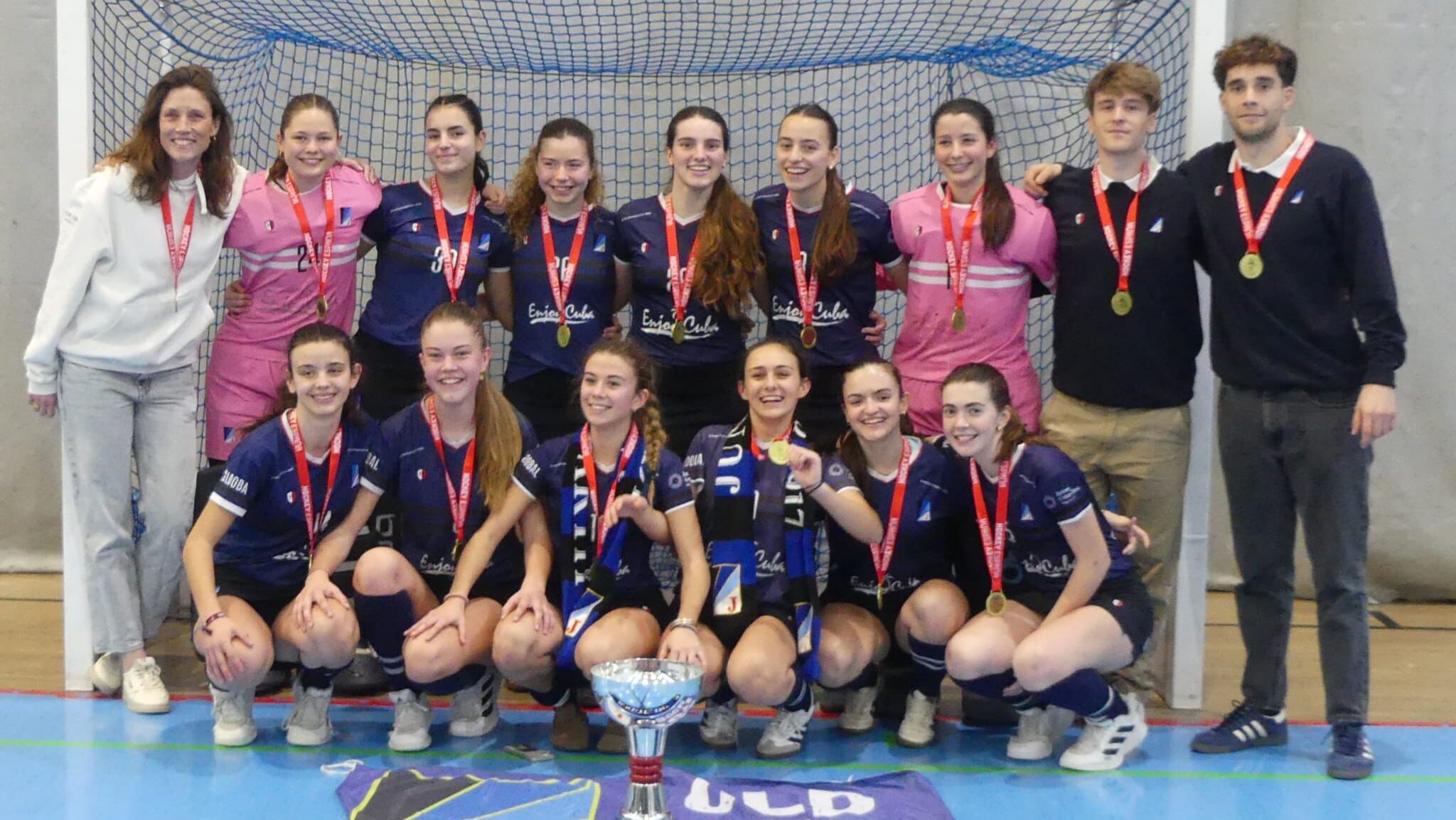 El juvenil femení del Junior, campió d'Espanya d'hoquei sala