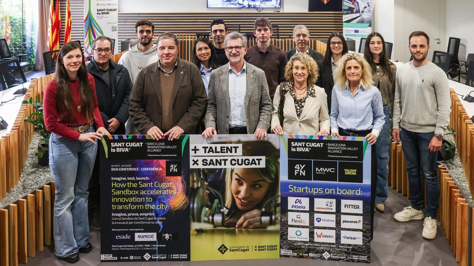 Sant Cugat es projecta al MWC 2026 amb nou startups dins l’espai 4YFN de la mà del BIVA
