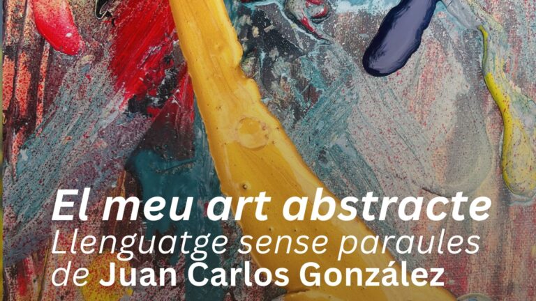 Cartell de l'exposició 'El meu art abstracte'