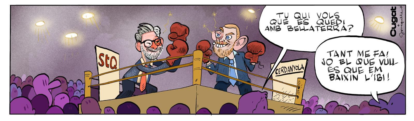 Tireta comica - Disputa per Bellaterra