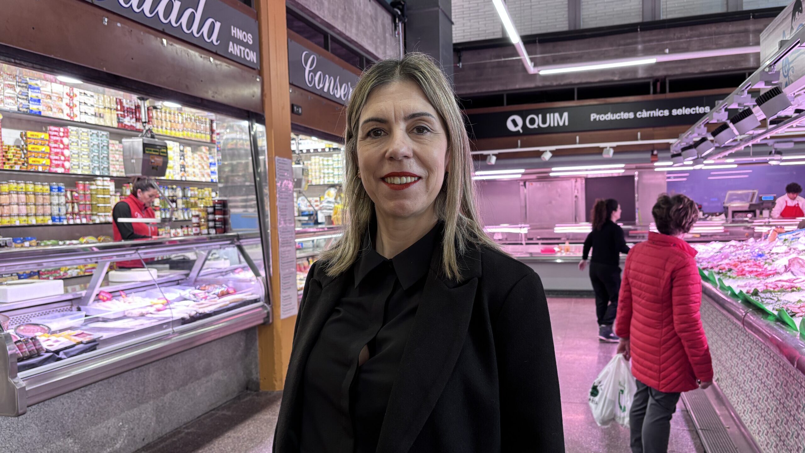 Anna Rivas, gerent del Mercat Torreblanca: 
