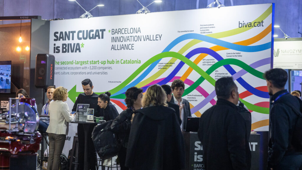 WISAR, MATHEW, FITTER,
ATLEIA, FLEXIIC, WILDEBIT i CONNECTHINK, són les empreses emergents que han desfilat per l'espai del BIVA.
