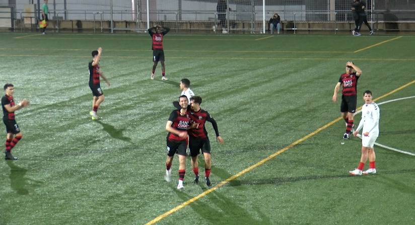 Exhibició ofensiva del SantCu amb golejada davant l'Atlètic Vilafranca
