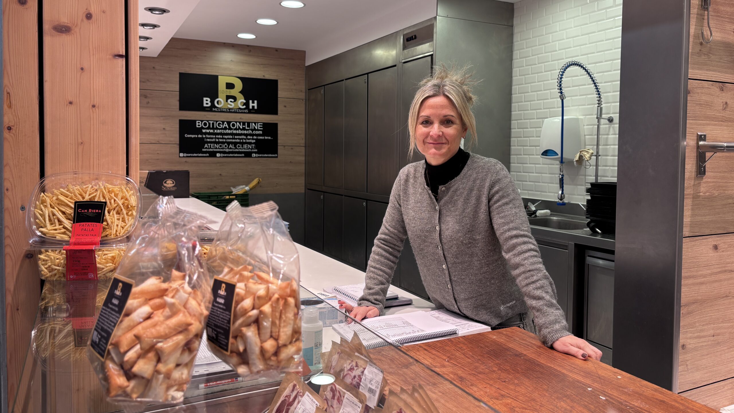 Sílvia Domene, gerent a Xarcuteries Bosch: 