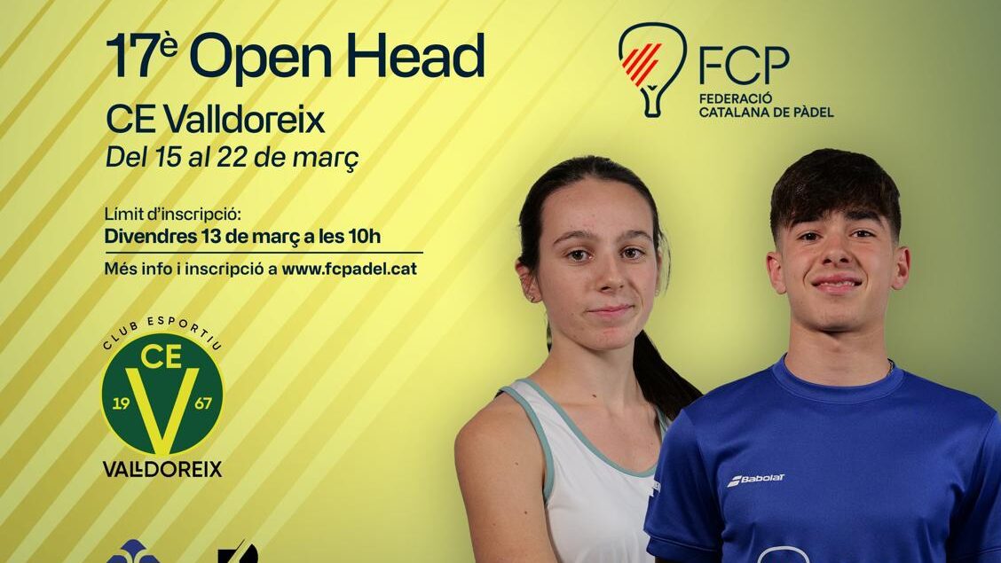 L'Open Head de pàdel arriba al Club Esportiu Valldoreix