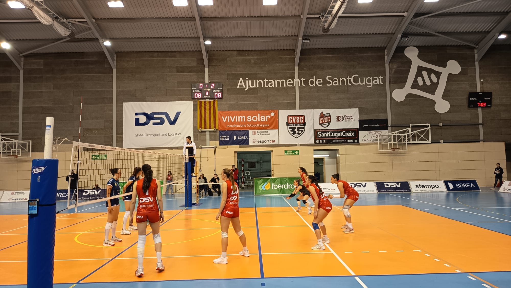 El DSV-Volei Sant Cugat perd davant el Menorca i ja pensa en el play-off pel títol