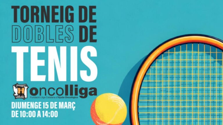 Torneig de dobles de tenis d'Oncolliga - Imatge destacada