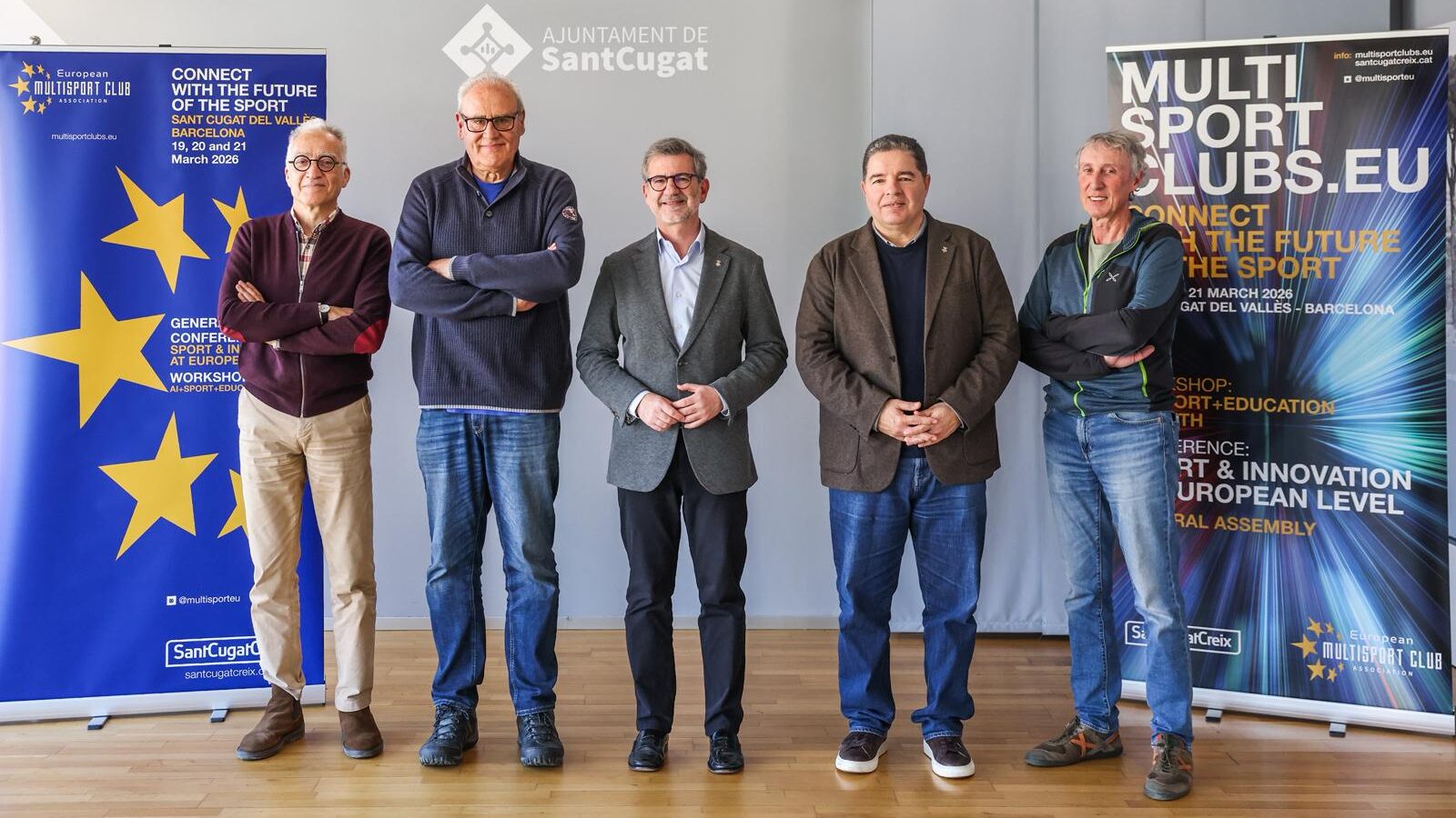 SantCugatCreix exporta el model multiesportiu a Europa