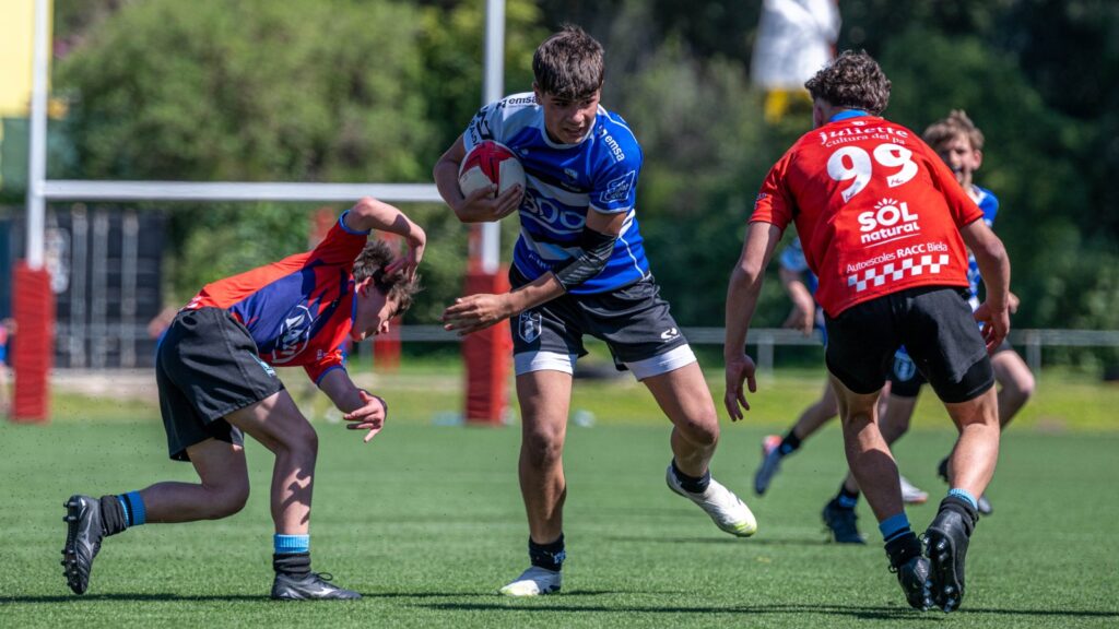 Alt: El Rugby Sant Cugat, campió de Catalunya S14