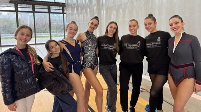 La rítmica santcugatenca triomfa al Català individual